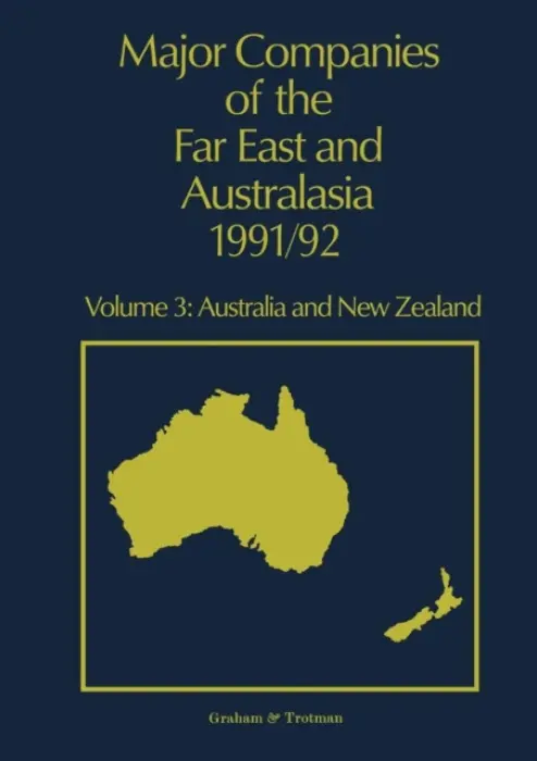 Major Companies of The Far East and Australasia 1991/92 - Carr, Jennifer L.