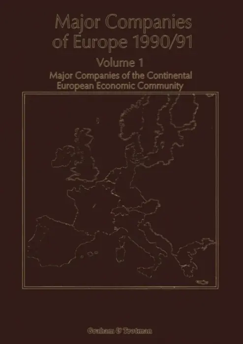 Major Companies of Europe 1990/91 - Whiteside, R. M. a Wilson, A. a Hornig, S. E. a Wilson, C. P. a Blackburn, S.