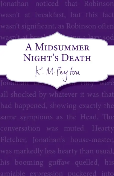 Midsummer Night's Death - Peyton, K M