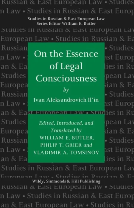 On the Essence of Legal Consciousness - Il’in, Ivan