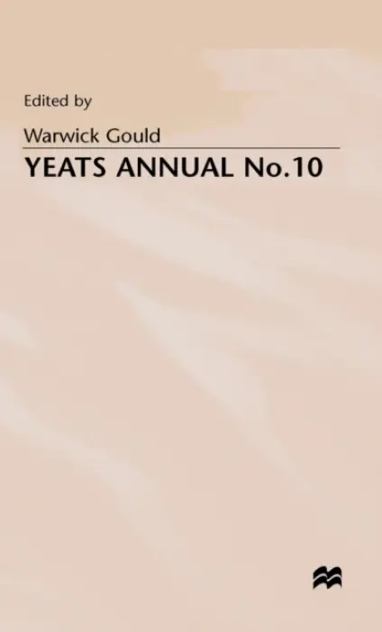 Yeats Annual No. 10