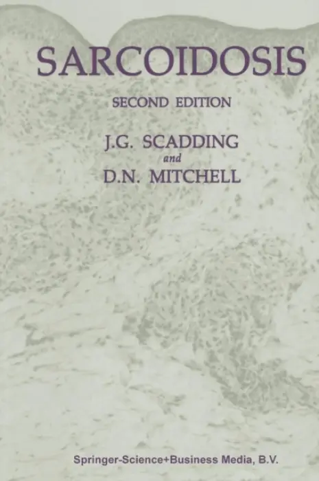 Sarcoidosis - Scadding, J. G. a Mitchell, D. N.