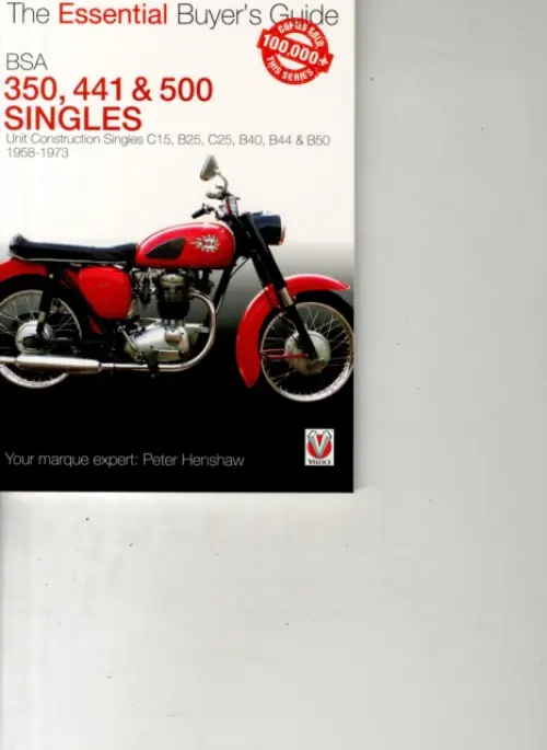 Bsa 350, 441 & 500 Singles - Henshaw, Peter