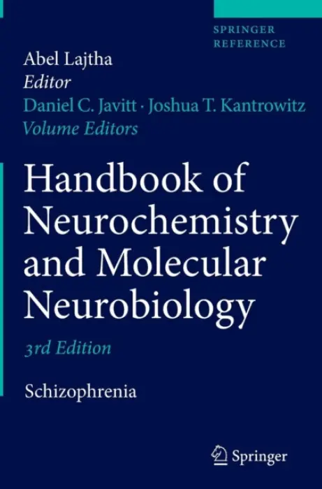 Handbook of Neurochemistry and Molecular Neurobiology