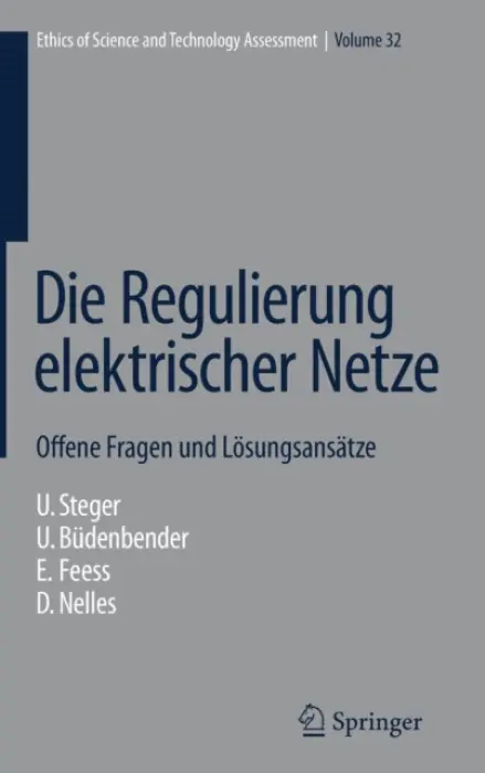 Die Regulierung elektrischer Netze - Steger, Ulrich a Budenbender, Ulrich a Feess, Eberhard a Nelles, Dieter