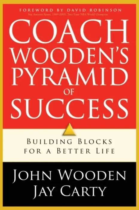 Coach Wooden`s Pyramid of Success - Wooden, John a Carty, Jay a Robinson, David