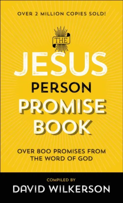 Jesus Person Pocket Promise Book - 800 Promises from the Word of God - Wilkerson, David
