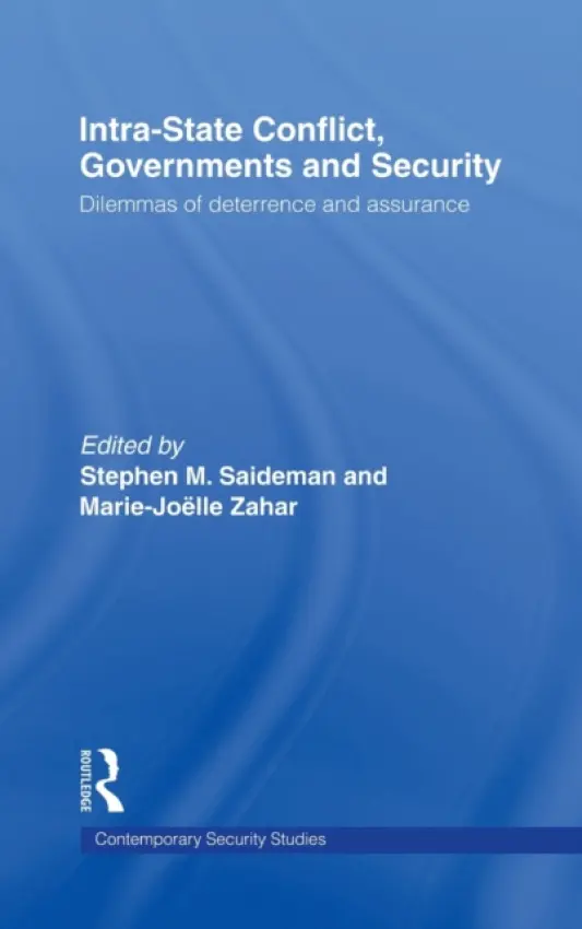 Intra-State Conflict, Governments and Security