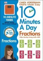 10 Minutes A Day Fractions, Ages 7-11 (Key Stage 2) - Carol Vorderman