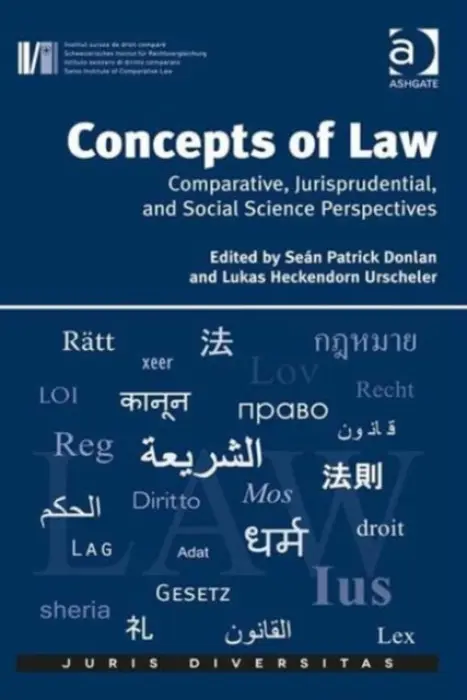 Concepts of Law - Urscheler, Lukas Heckendorn