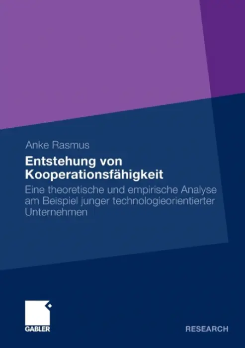 Entstehung von Kooperationsfahigkeit - Rasmus, Anke