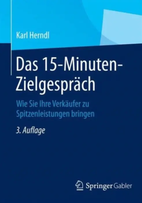 Das 15-Minuten-Zielgesprach - Herndl, Karl