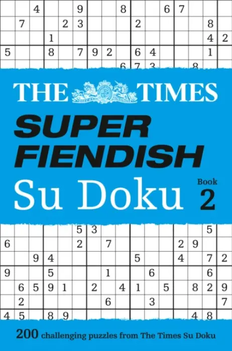 Times Super Fiendish Su Doku Book 2 - The Times Mind Games
