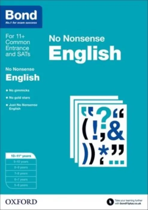 Bond: English: No Nonsense - Orchard, Frances a Hadley, Helen a Bond 11+