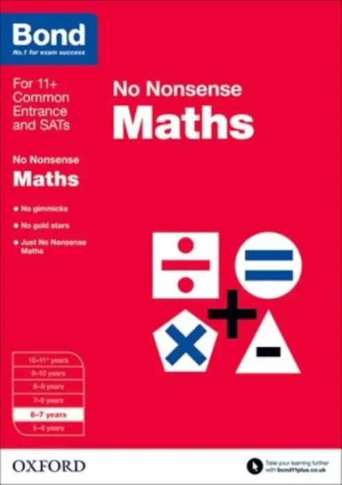 Bond: Maths: No Nonsense - Lindsay, Sarah a Bond 11+