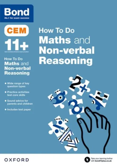 CEM How To Do: Bond 11+ Maths and Non-verbal Reasoning (for Cambridge Select Insight) - Primrose, Alison a Bond 11+