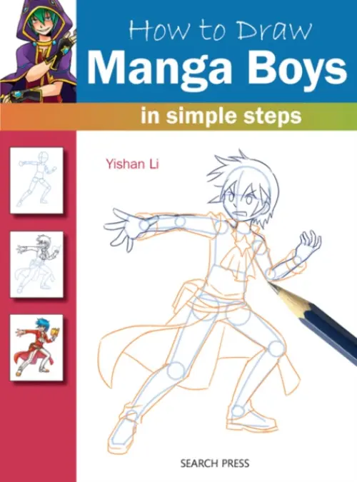 How to Draw Manga Boys in Simple Steps - Yishan Li