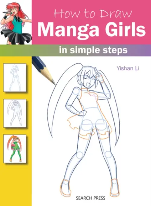 How to Draw Manga Girls in Simple Steps - Yishan Li