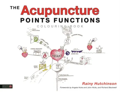 Acupuncture Points Functions Colouring Book - Hutchinson, Rainy