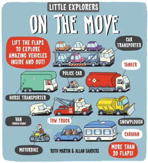 Little Explorers: On the Move - Martin, Ruth