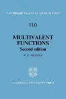 Multivalent Functions - Hayman, W. K. (University of London)