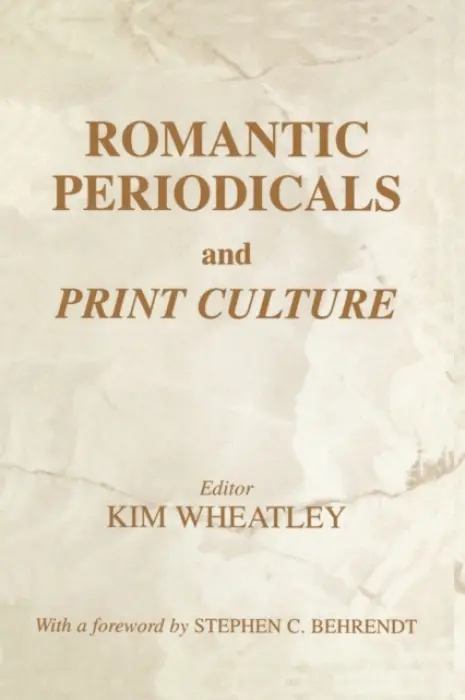 Romantic Periodicals and Print Culture