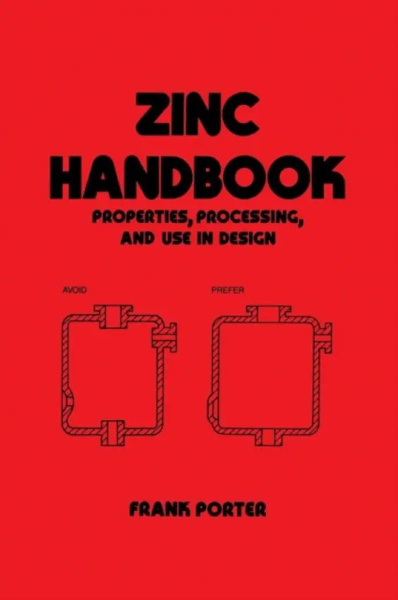 Zinc Handbook - Porter, Frank C.