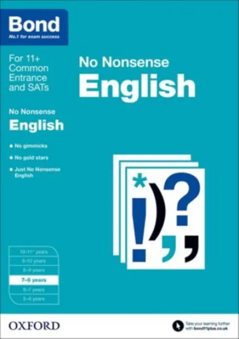 Bond 11+: English: No Nonsense - Orchard, Frances a Bond 11+