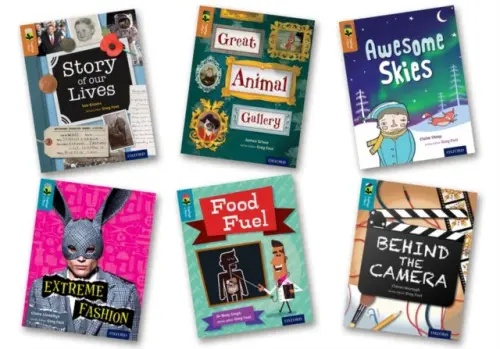 Oxford Reading Tree TreeTops inFact: Oxford Level 8/9: Pack of 6 - Throp, Claire a Graves, Sue a Driver, James a Llewellyn, Claire a Singh, Ranj a Murtagh, Ciaran
