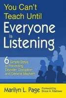 You Can't Teach Until Everyone Is Listening - Page, Marilyn L.