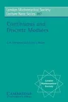 Continuous and Discrete Modules - Mohamed, Saad H. a Muller, Bruno J.