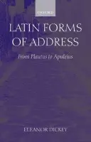 Latin Forms of Address - Dickey