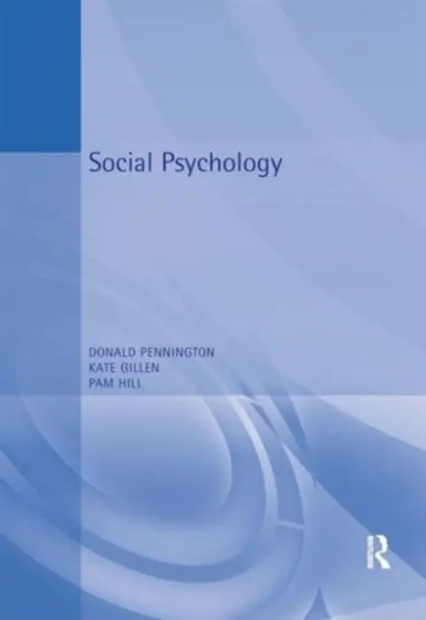 Social Psychology - Gross, Richard a McIlveen, Rob