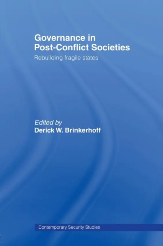 Governance in Post-Conflict Societies