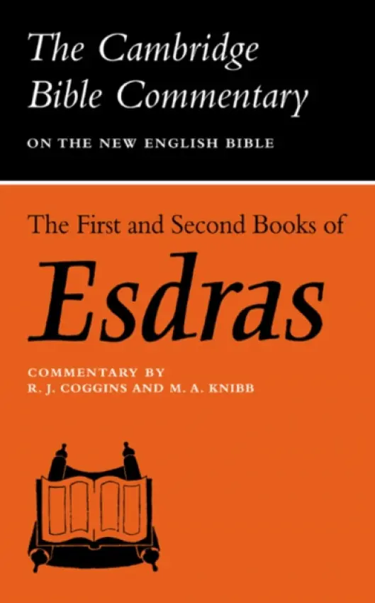 First and Second Books of Esdras - Coggins, Richard J. a Knibb, M. A.