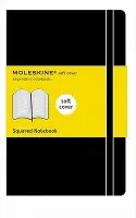 Moleskine Soft Cover Pocket Squared Notebook Black - Moleskine