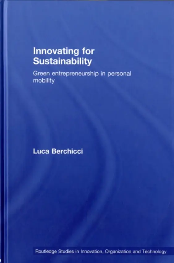 Innovating for Sustainability - Berchicci, Luca (Erasmus University, Rotterdam)