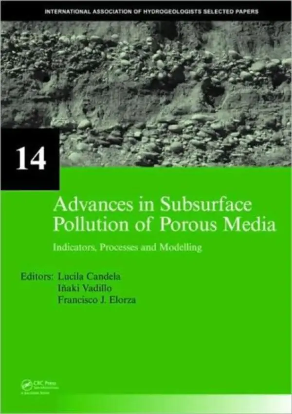 Advances in Subsurface Pollution of Porous Media - Indicators, Processes and Modelling