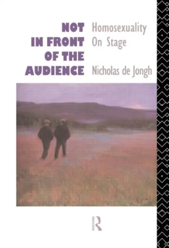 Not in Front of the Audience - de Jongh, Nicholas