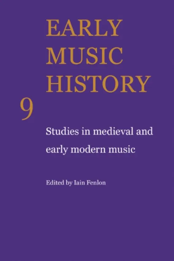 Early Music History