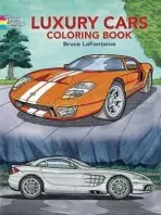 Luxury Cars Coloring Book - Bruce LaFontaine