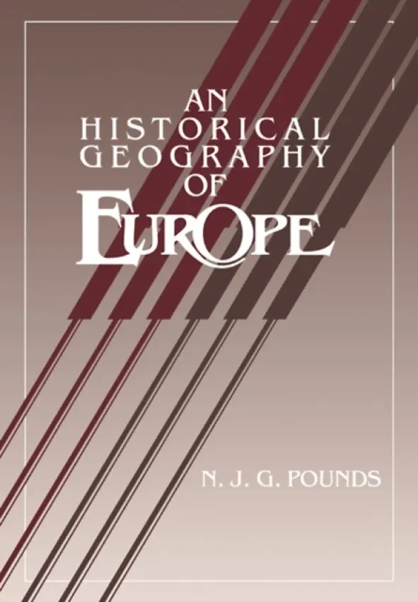 Historical Geography of Europe Abridged version - Pounds, Norman J. G.