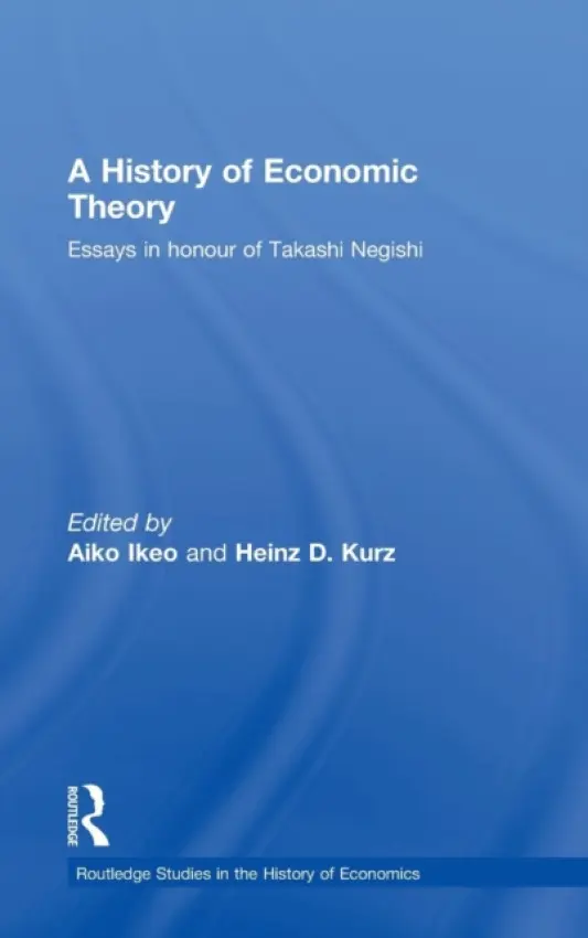 History of Economic Theory