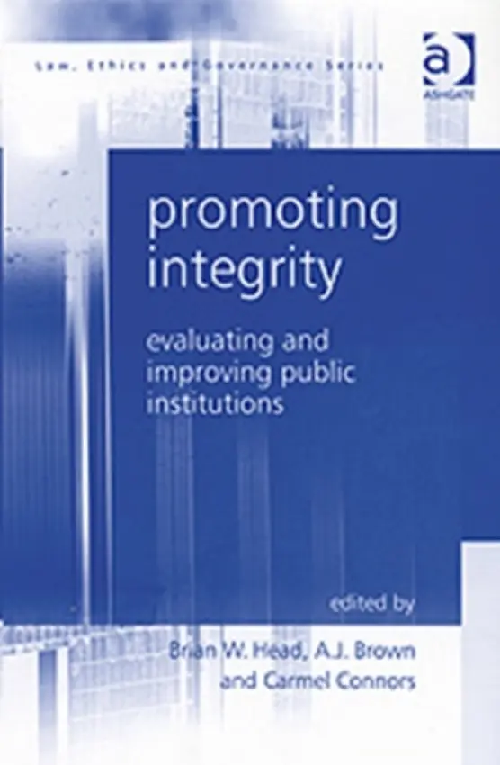 Promoting Integrity - Brown, A.J. a Connors, Carmel