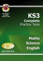KS3 Complete Practice Tests - Maths, Science & English - CGP Books
