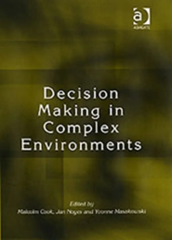Decision Making in Complex Environments - Noyes, Jan