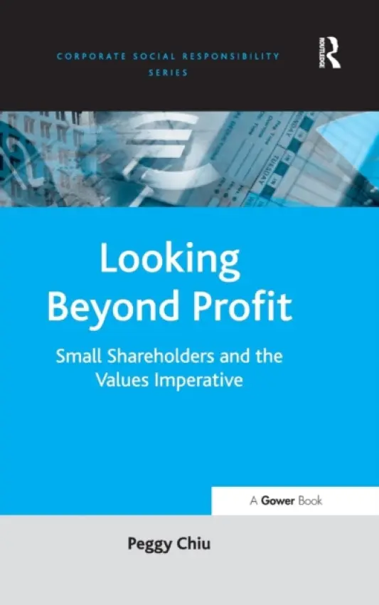 Looking Beyond Profit - Chiu, Peggy