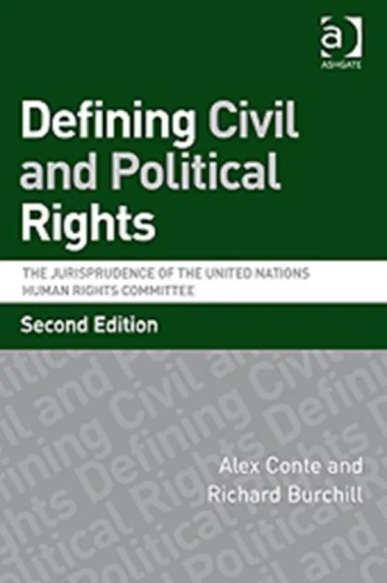 Defining Civil and Political Rights - Conte, Alex a Burchill, Richard