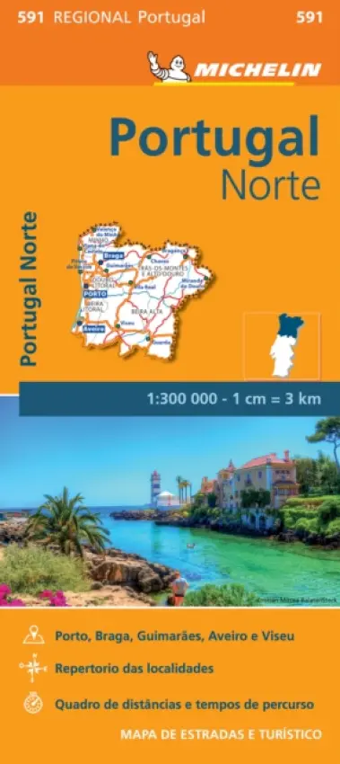 Portugal Norte - Michelin Regional Map 591 - Michelin
