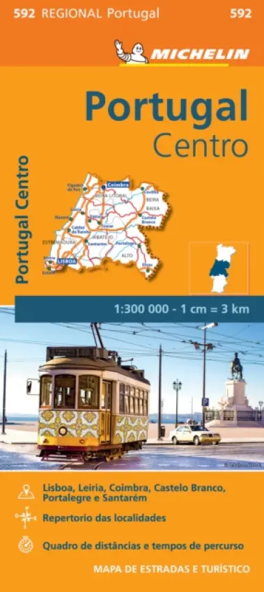 Portugal Centro - Michelin Regional Map 592 - Michelin